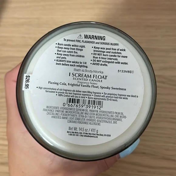 NEW Bath & Body Works I Scream Float Candle - Picture 5 of 5